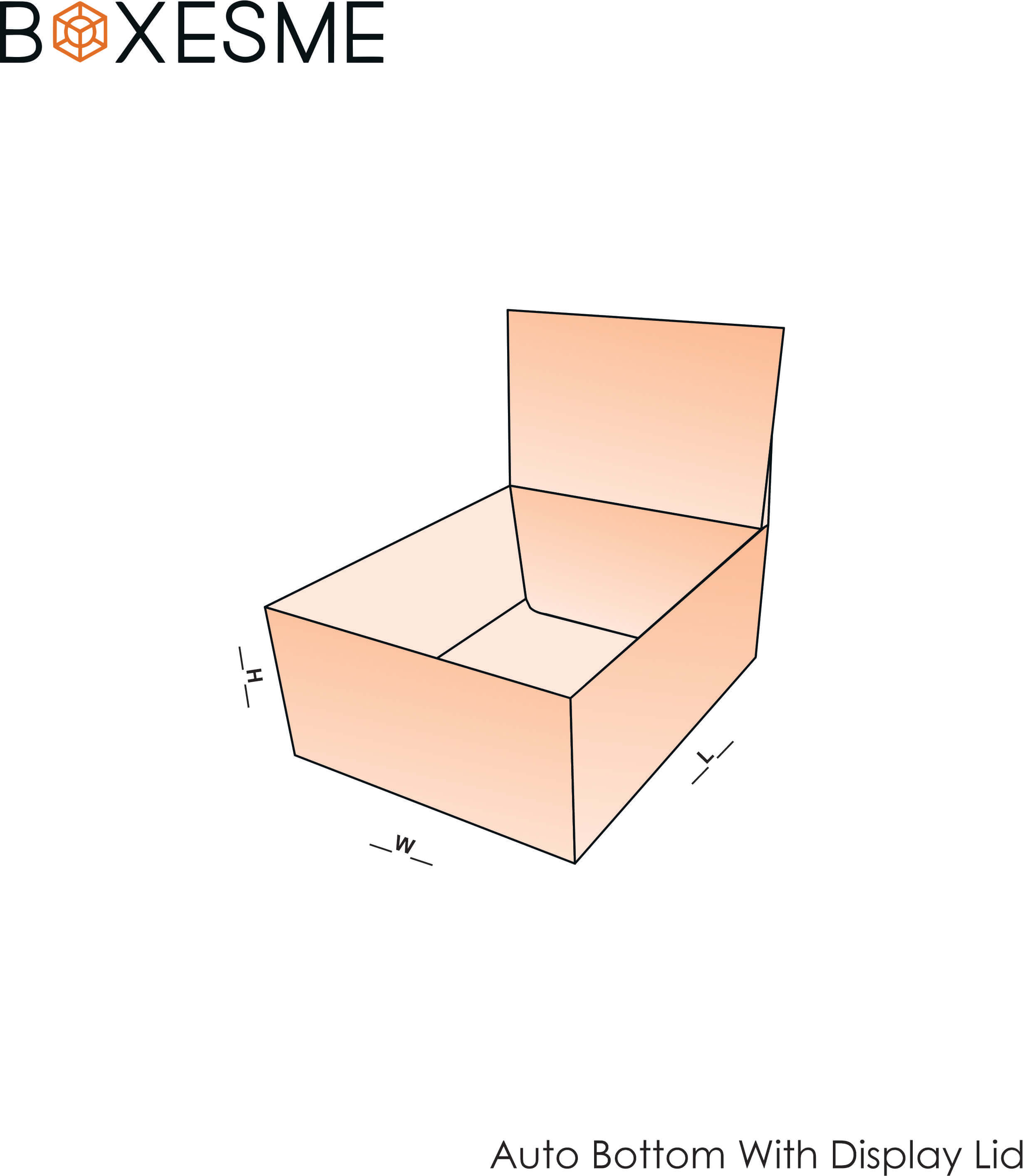 Auto Bottom With Display lid Boxes